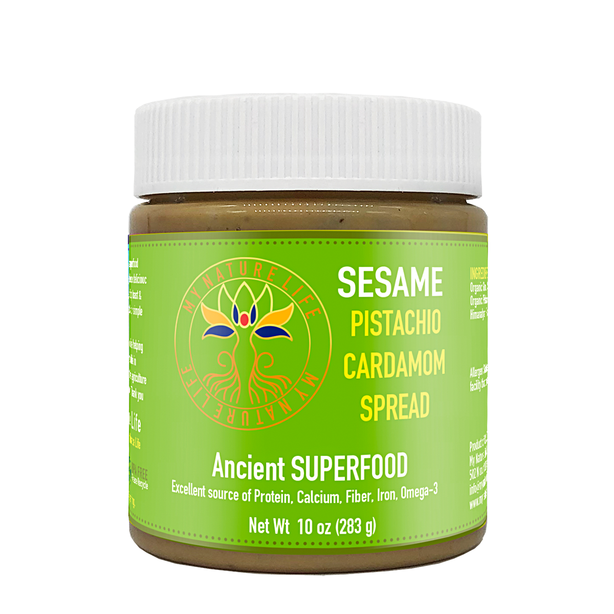 Sesame Pistachio Cardamom Spread