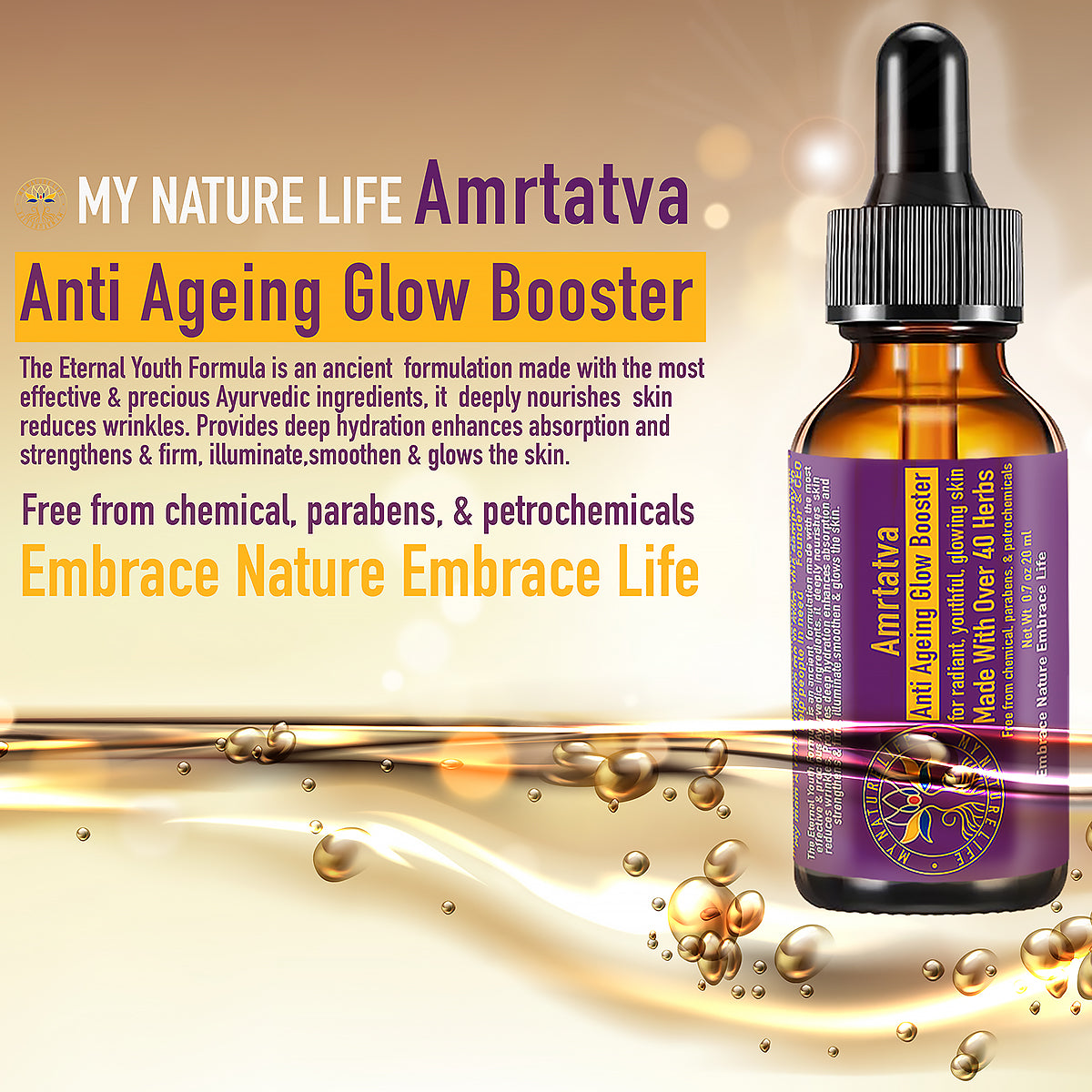 Amritatav Anti Ageing Glow Booster