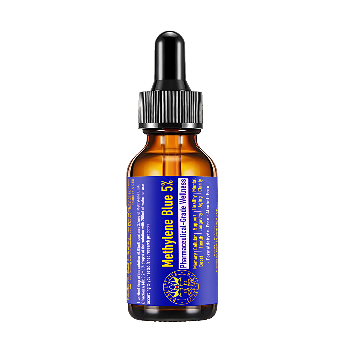 High-Purity European Methylene Blue 5% Liquid Solution