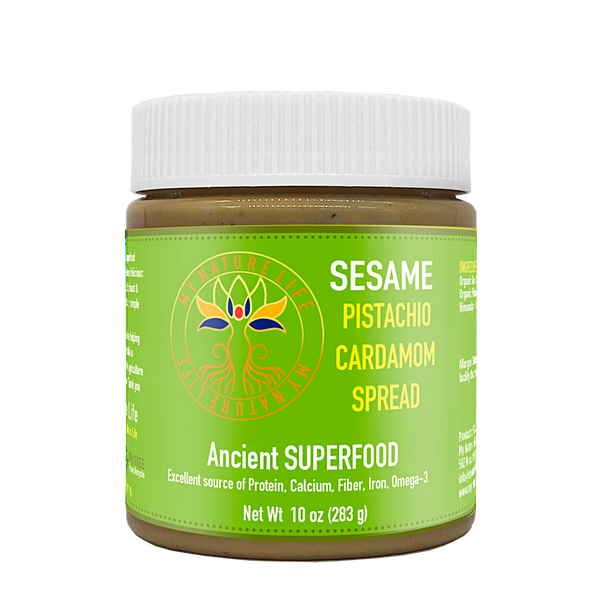 Sesame Pistachio Cardamom Spread